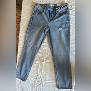 NWT The Loft Curvy Skinny Crop Jeans